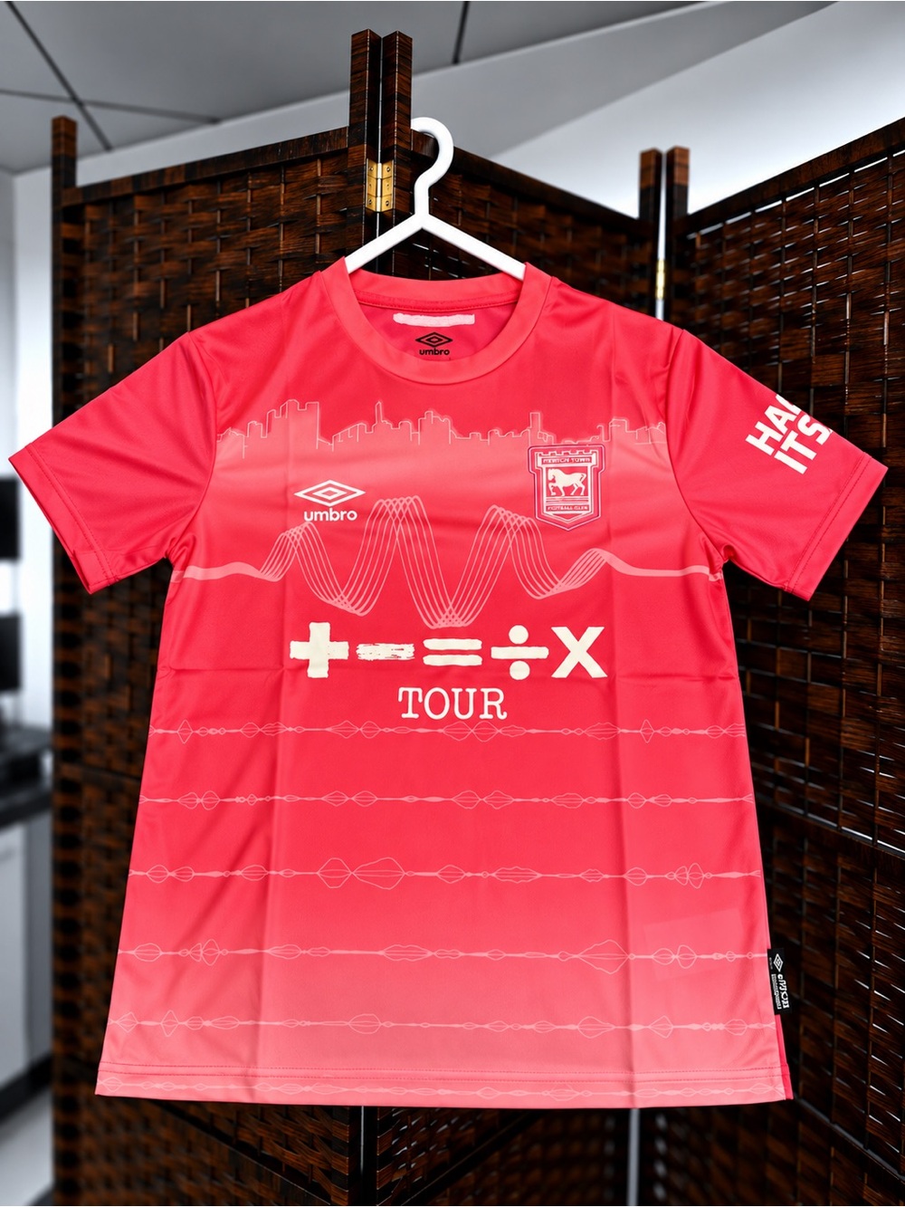 Ipswich Town Ed Sheeran Edition Soccer Jersey